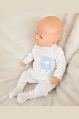Mac Gebreid Baby Pakje 2-dlg | 9201 | | Met Voetjes | 3 maand | maat 62