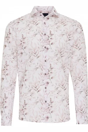 Tresanti Chieti Watercolor Branch Shirt Baby Pink (TRSHIA413 - 701)