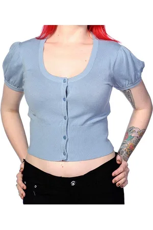 Banned Retro Short Plain Cardigan - M