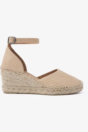 VIA VAI Flora Braid Espadrilles - Met Sleehak -