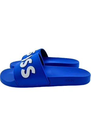 HUGO BOSS Kirk Slippers Blauw EU 44 Man
