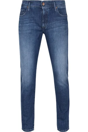 Alberto Slim Organic Denim Dark Blue