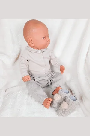 BABIDU Romper/Body | Knoopjes voor| Lange Mouw | 1180 | | Jongen | 0 maand | Newborn|