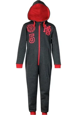 Merkloos Jogging onesie - maat 92/98 - joggingstof huispak