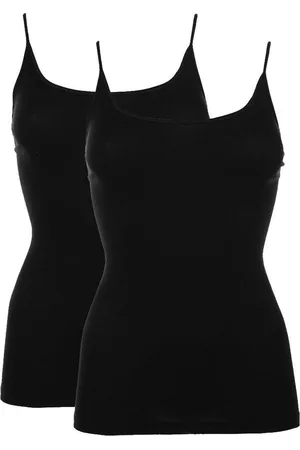 Ten Cate Top 2-pack Spaghetti Shirt D 3320 zwart