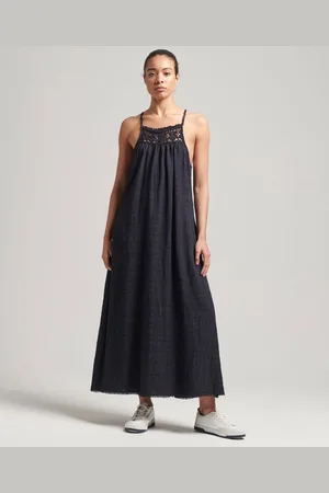 Superdry Vintage cami-jurk met lange halter - Dames - Jurken