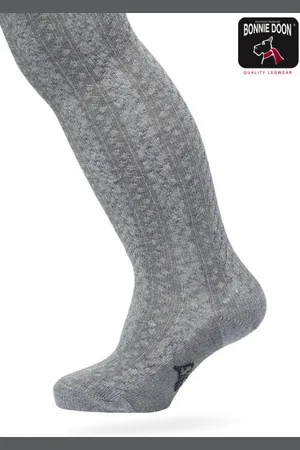 Bonnie Doon Baby Kabel Maillot Grijs maat 68/74 - Meisjes - Kabel Patroon - Organic - Zacht Organisch Katoen - GOTS gecertificeerd - Gladde naden - Comfortabele Boord - Geen vervelende naden - - BP214902.112