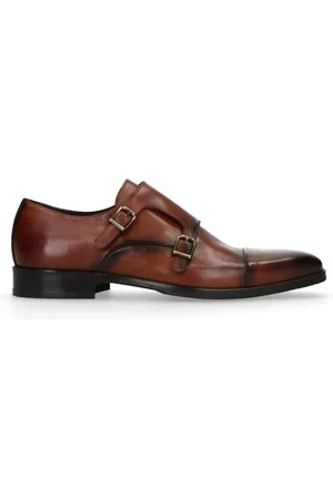 Manfield Heren - gespschoenen van leer