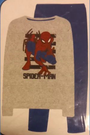 Marvel Spiderman pyjama - pyjamaset - katoen - maat 92/98