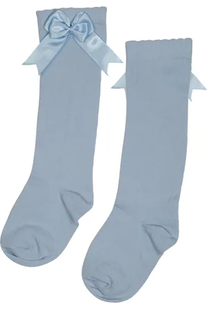 iN ControL 2pack Kniesokken met satijnen STRIK 27/30