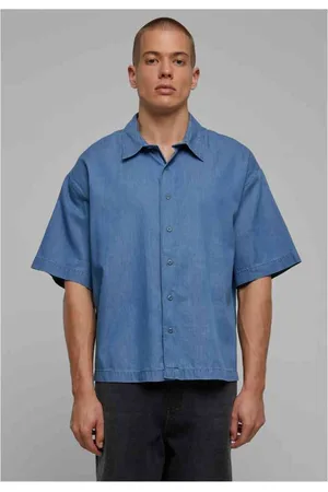 Urban classics Lightweight Denim Overhemd - XL