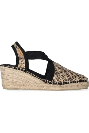 Toni Pons Terra-GE Dames Espadrilles Black