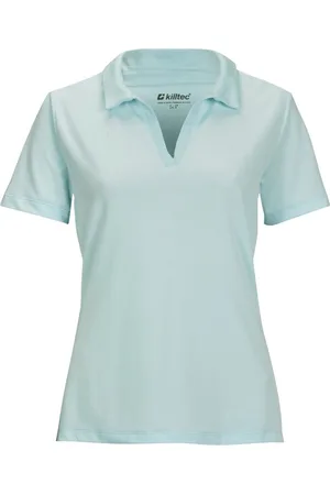 Killtec Dames poloshirt KOS 127 37944 v-hals - maat 36