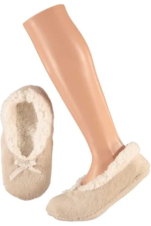 Apollo Dames Ballerina winter sloffen/pantoffels - - maat 40-42 - laag model