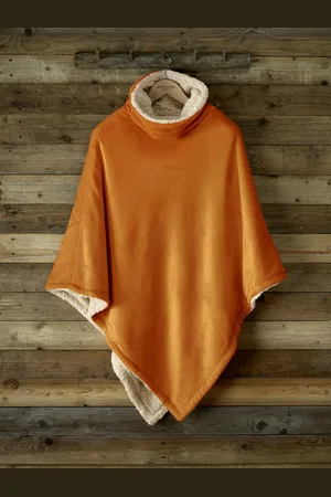 De Witte Lietaer Ganges Teddy Poncho copper