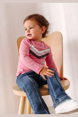 B.Nosy B.Nosy baby meisjes flared pants Fresh Denim