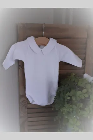 BABIDU Romper 1185 ,met kraagje, lange mouw