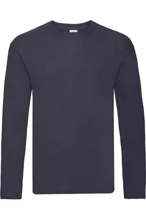 Fruit Of The Loom Heren Originele T-shirt Lange Mouwen