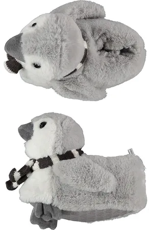 Apollo Pantoffels Meisjes - Penguin - - 27/28 - Pantoffels kinderen - Sloffen kinderen