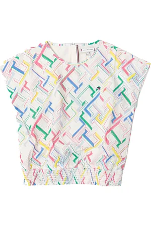 Tommy Hilfiger MULTI MONOGRAM SLVSS SHIRT Meisjes Top -