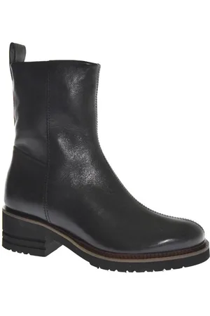 Piedi Nudi 75203-201 Nero 201 6002-korte laarzen-laarzen MT 38