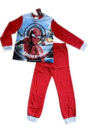 Marvel Spiderman Pyjama - Lange mouw - Dik Katoen -
