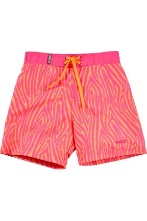 Beco Zebra vibes - zwemshorts voor kinderen - /oranje - maat 164