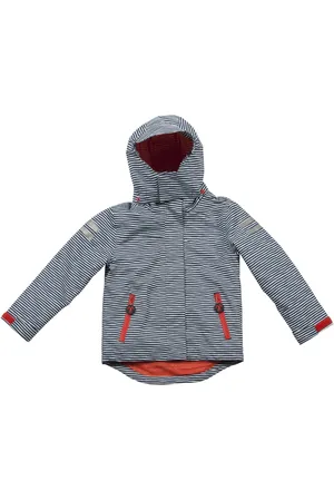 Ducksday Winterjas - regenjas met uitritsbare fleece - gratis sjaal - unisex - Flicflac - 12 jaar