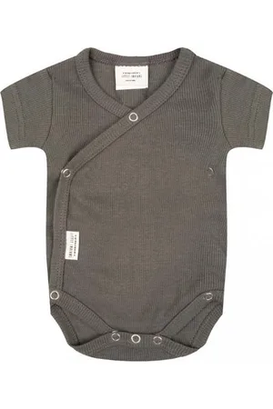 Little Indians Onesie Short Dusty Olive Junior Katoen Mt 62