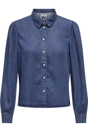ONLY ONLBILLIE DENIM LIFE DNM SHIRT QYT - Dames - Blouses
