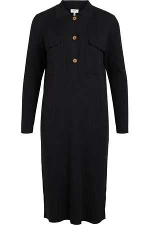 Object OBJECT OBJNOELLE POLO KNIT DRESS NOOS Dames Trui