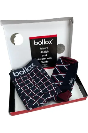 Merkloos Boxershort en kousen - Stretchkatoen - Met steun aan kankeronderzoek - S
