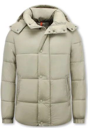 Enos Jas Puffer - Jassen Heren Winter Capuchon - 8055