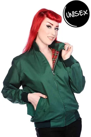 Banned Retro HARRINGTON Bomber jacket - XS