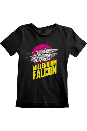 Disney Star Wars - Millennium Falcon Circle Kids Tshirt - Kids tm 4 jaar