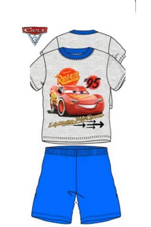 Disney Cars 3 pyjama korte mouw - - blauw - maat 128 / 8 jaar