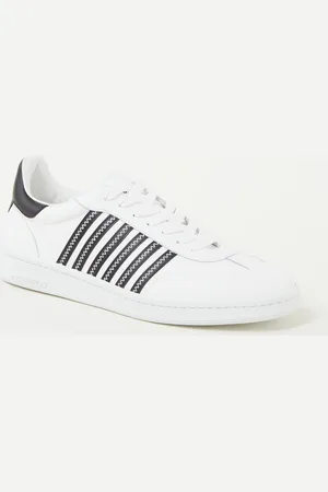 Dsquared2 Boxer sneaker van kalfsleer - / Zwart