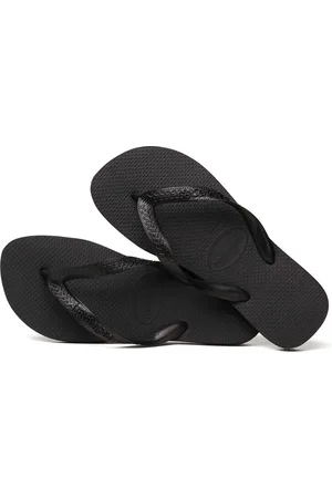 Havaianas Top Unisex Slippers - Black