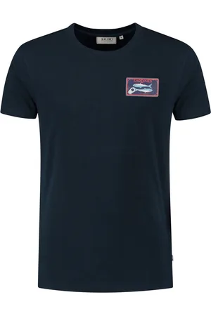 Shiwi T-Shirt Sardines Midnight Donkerblauw (navy)