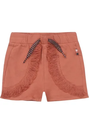 Dirkje Meisjes babykleding - Bruine Short Dusty Rust - 56