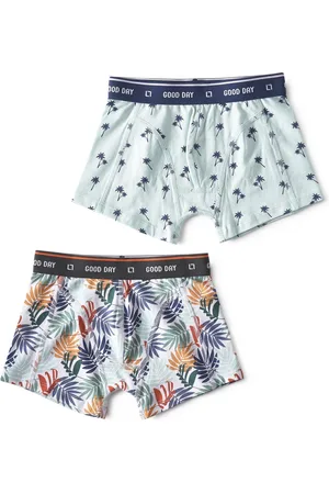 Little Label Boxershorts 2-pack - 4Y - maat: 98/104 - bio-katoen