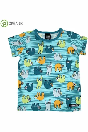 Villervalla PYJAMA SS SET - LGT REEF - 86/92
