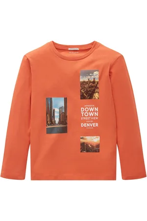 TOM TAILOR Regular photo print longsleeve Jongens T-shirt