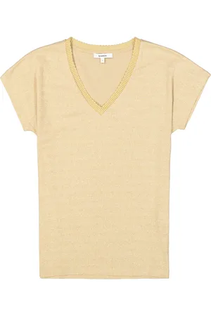 Garcia Dames T-shirt Bruin Korte mouw