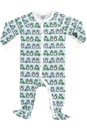 Villervalla PYJAMAS W. FOOT - LGT MIST - 80