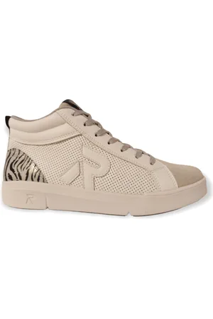Rieker Sneaker 41908-80 Wit Zand Verwisselbaar Voetbed