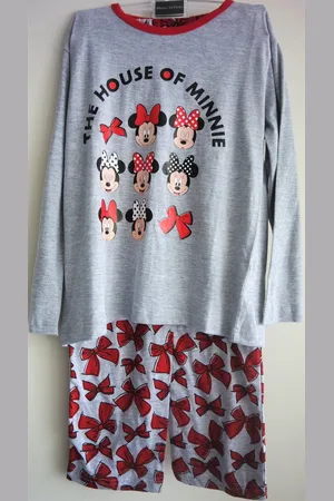 Minnie Pyjama - Grijs/ Rood