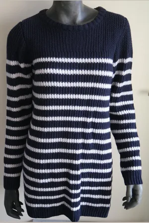 Gaastra Armine Trui - Blauw/ Grijs Gestreepte