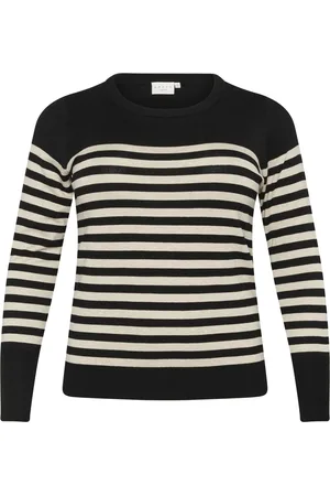 Kaffe KClizzy Striped Knit Pullover Dames