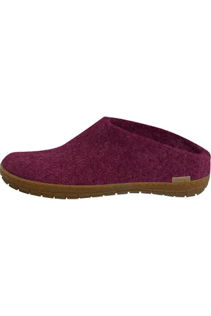 Glerups Dames en Heren pantoffels Natuurrubberen zool